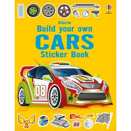 Build Your Own Cars Sticker Book - Paperback
