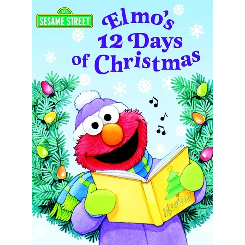 Elmo's 12 Days of Christmas (Sesame Street) - Board Book
