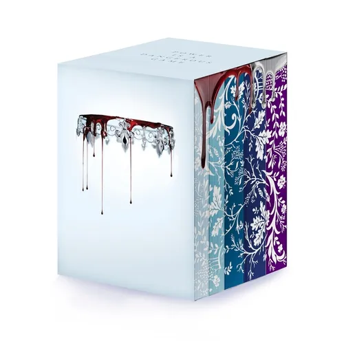 Red Queen 10th Anniversary Deluxe 5-Book Box Set with Stenciled Edges: Red Queen, Glass Sword, King's Cage, War Storm, Broken Throne - Paperback