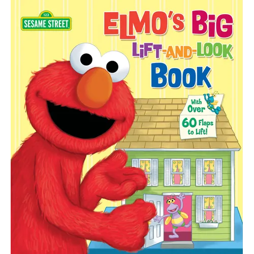 Elmo's Big Lift-And-Look Book (Sesame Street) - Board Book