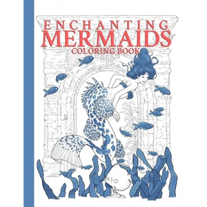 Enchanting Mermaids Coloring Book: high quality drawings of beautiful mermaids - Paperback