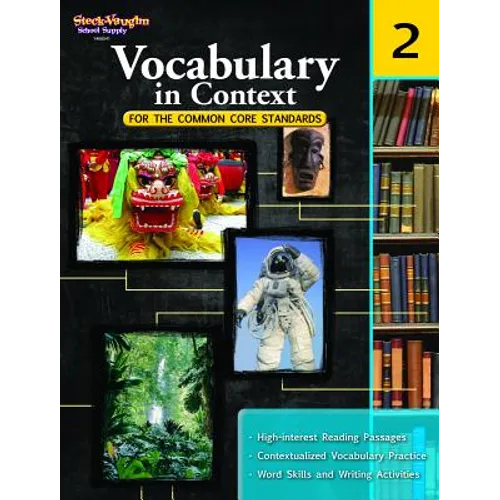 Vocabulary in Context for the Common Core Standards Reproducible Grade 2 - Paperback