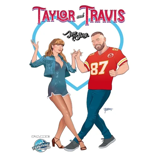 Fame: Taylor Swift and Travis Kelce: A LOVE STORY - Paperback