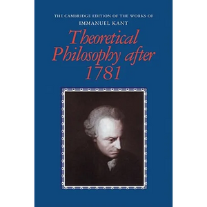 Theoretical Philosophy After 1781 - Paperback