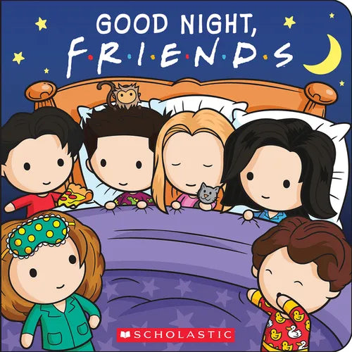 Good Night, Friends (Friends Board Book) - Board Book