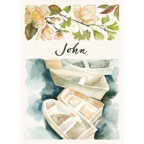 ESV Scripture Journal: John (Artwork by Ruth Chou Simons) (Paperback) - Paperback