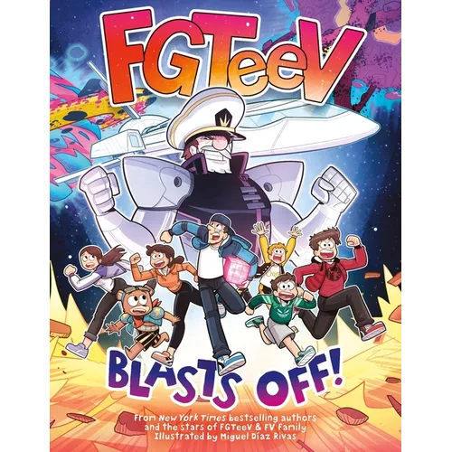 Fgteev: Blasts Off!: A Graphic Novel - Paperback