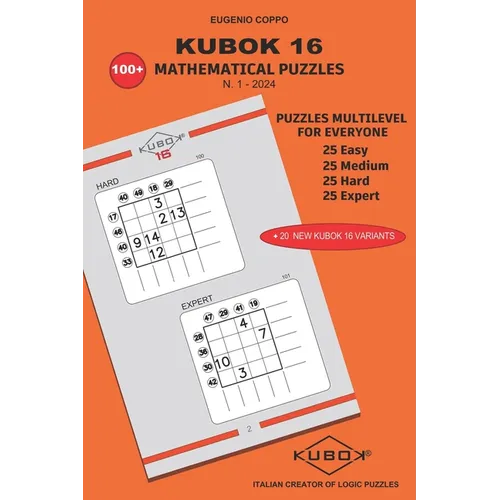 Kubok 16: 100+ Mathematical Puzzles - N.1 2024 - Paperback