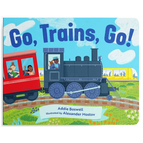 Go, Trains, Go! a Train Book for Toddlers 1-3 - Board Book