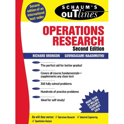 Schaum's Outline of Operations Research - Paperback