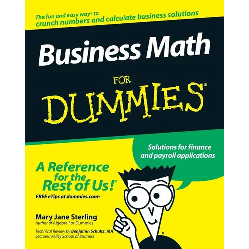 Business Math for Dummies - Paperback