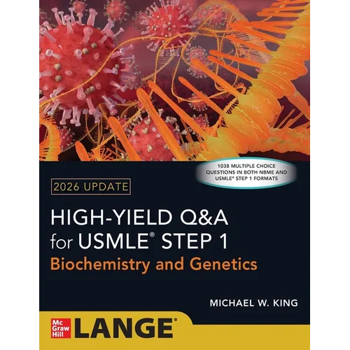 High Yield Q&A for USMLE Step 1: Biochemistry and Genetics 2026 Update - Paperback