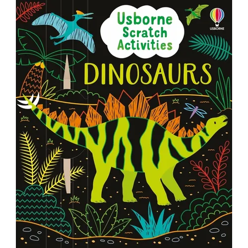 Usborne Scratch Activities Dinosaurs - Paperback