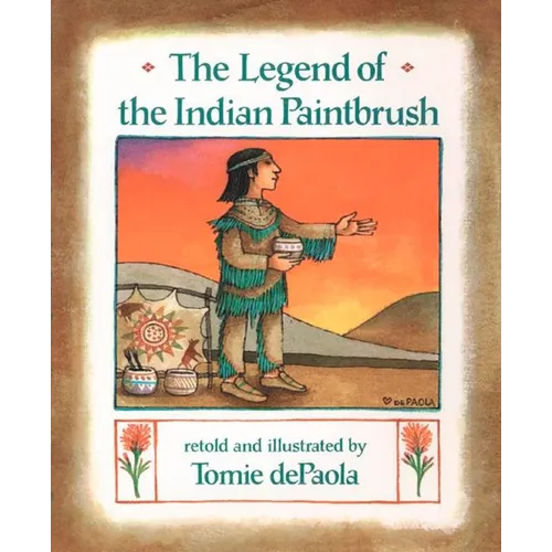 The Legend of the Indian Paintbrush - Paperback