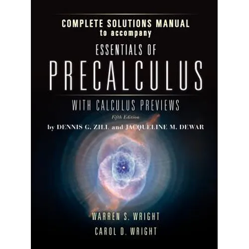 Essen of Prec W/Calc Prev 5e Inst Complete Sol Man - Paperback
