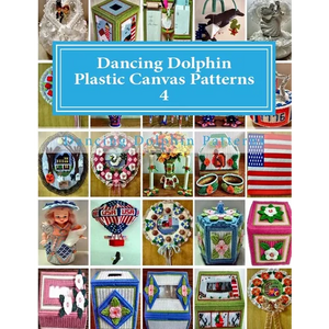 Dancing Dolphin Plastic Canvas Patterns 4: DancingDolphinPatterns.com - Paperback