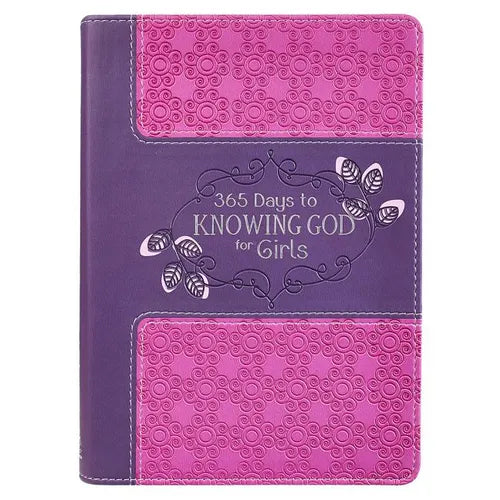 365 Days to Knowing God for Girls Devotional - Hardcover