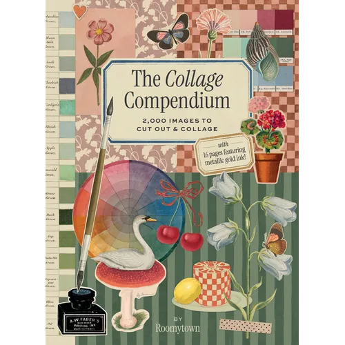 The Collage Compendium: 2,000 Images to Cut Out & Collage - Paperback