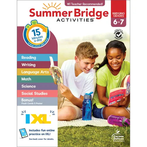 Summer Bridge Activities, Grades 6 - 7 - Paperback