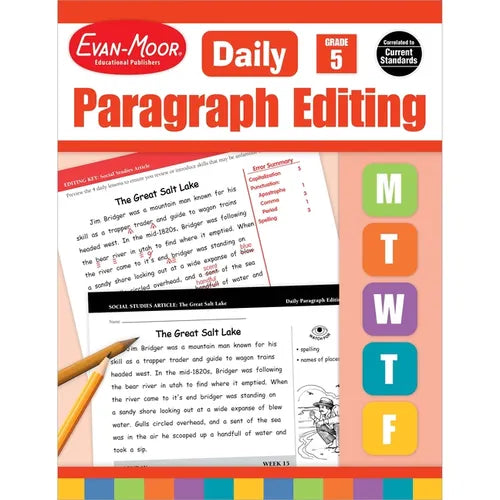 Daily Paragraph Editing Grade 5 Te - Paperback