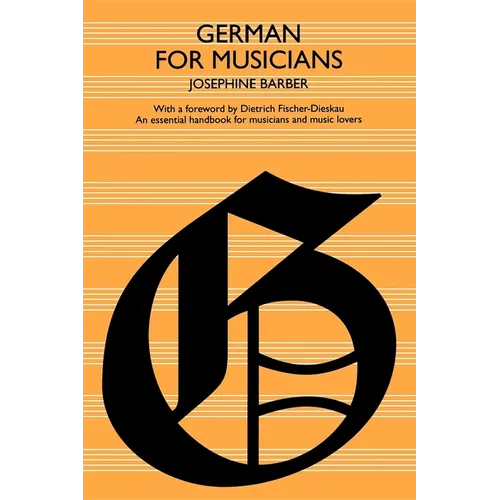 German for Musicians - Paperback