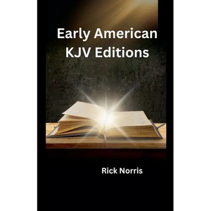 Early American KJV Editions - Paperback