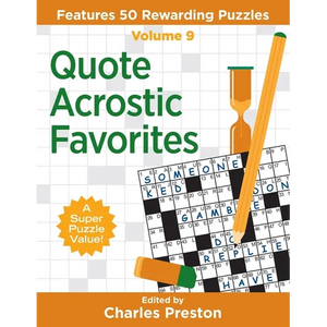 Quote Acrostic Favorites: Features 50 Rewarding Puzzles - Paperback