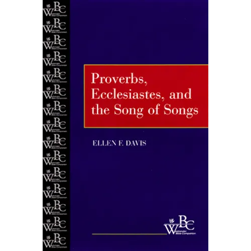 Proverbs, Ecclesiastes Song of Songs - Paperback