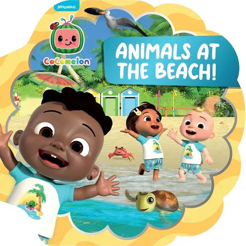 Animals at the Beach! - Board Book