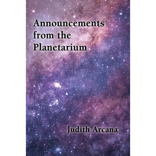 Announcements from the Planetarium - Paperback