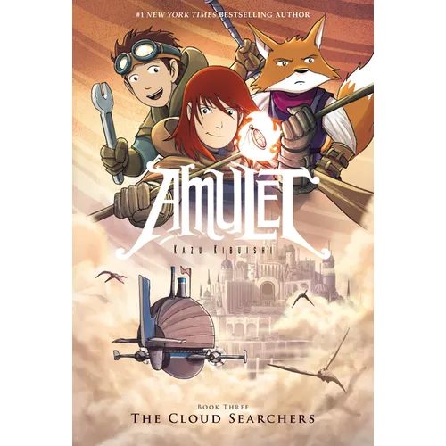 The Cloud Searchers: A Graphic Novel (Amulet #3) - Hardcover