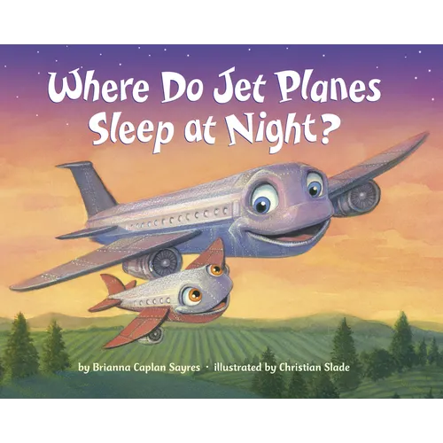 Where Do Jet Planes Sleep at Night? - Board Book