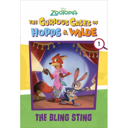 The Curious Cases of Hopps & Wilde # 1: The Bling Sting (Disney Zootopia) - Paperback