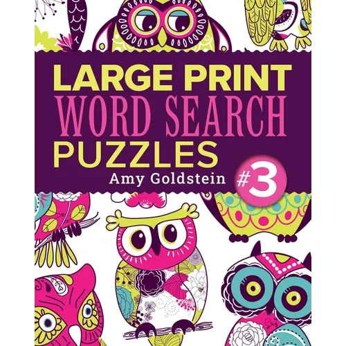 Large Print Word Search Puzzles 3 - Paperback