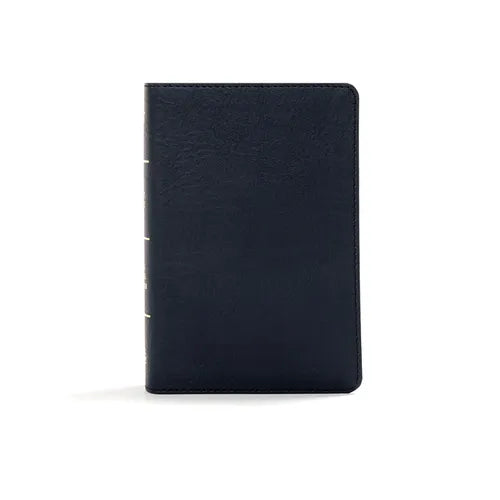 KJV Large Print Compact Reference Bible, Black Leathertouch - Imitation Leather