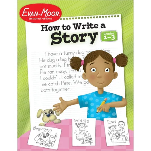 How to Write a Story, Grades 1-3 - Paperback