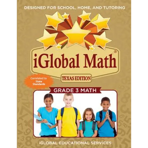 iGlobal Math, Grade 3 Texas Edition: Power Practice for School, Home, and Tutoring - Paperback