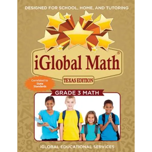 iGlobal Math, Grade 3 Texas Edition: Power Practice for School, Home, and Tutoring - Paperback