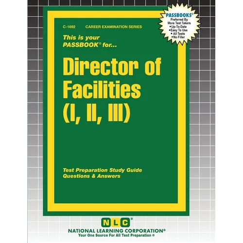 Director of Facilities (I, II, III) - Paperback