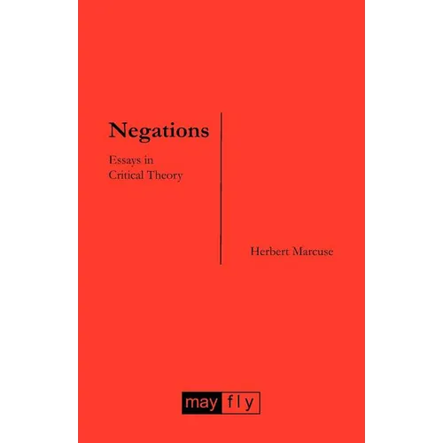 Negations: Essays in Critical Theory - Paperback