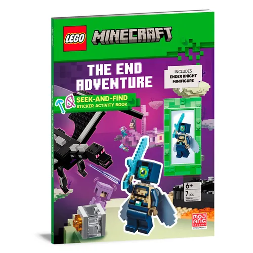 The End Adventure (Lego Minecraft): A Seek & Find Activity Book - Paperback