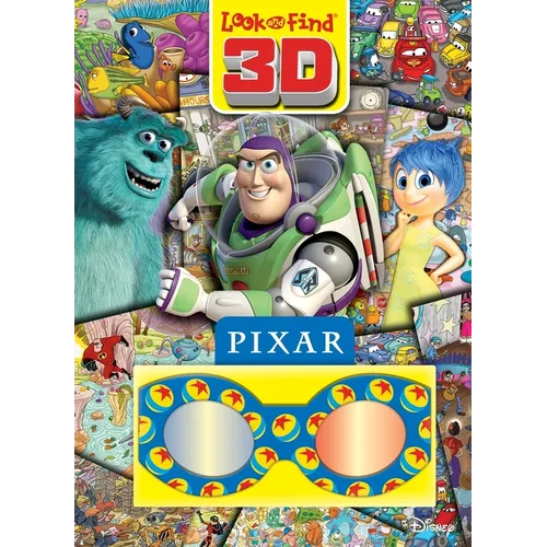 Pixar: Look and Find 3D - Hardcover