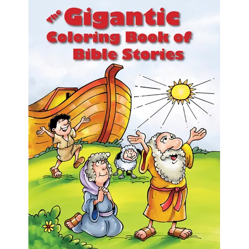The Gigantic Coloring Book of Bible Stories - Paperback