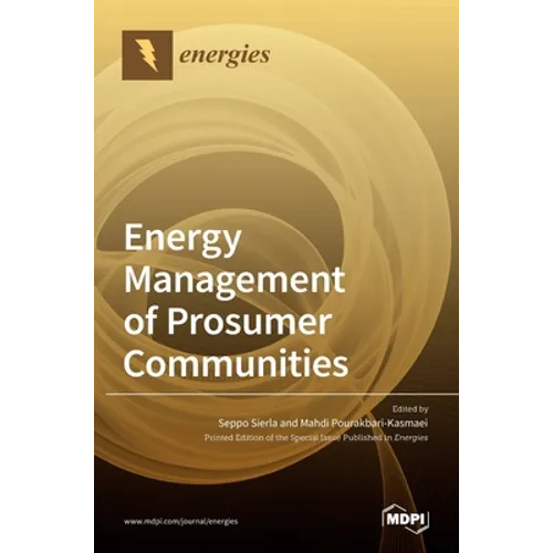 Energy Management of Prosumer Communities - Hardcover
