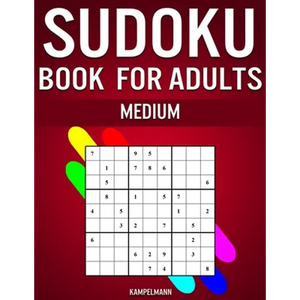 Sudoku Book for Adults Medium: 300 Sudokos for Intermediate Adult Players (With Solutions) - Paperback