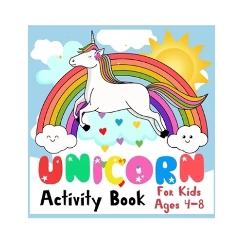 unicorn activity book for kids ages 4-8: activity book for girls - Paperback