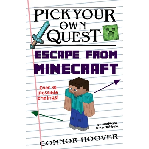 Pick Your Own Quest: Escape From Minecraft - Paperback