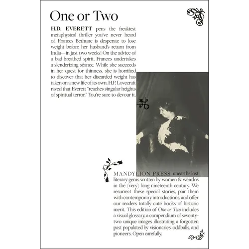 One or Two - Paperback