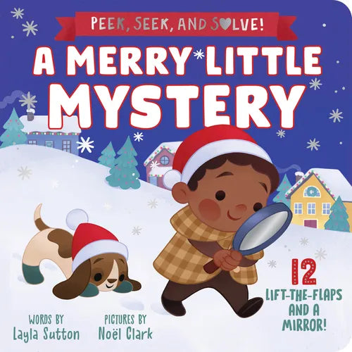 A Merry Little Mystery - Board Book