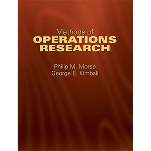 Methods of Operations Research - Paperback